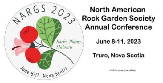 Nova Scotia NARGS Conference and AGM Rocks Plants Habitats North Ameri